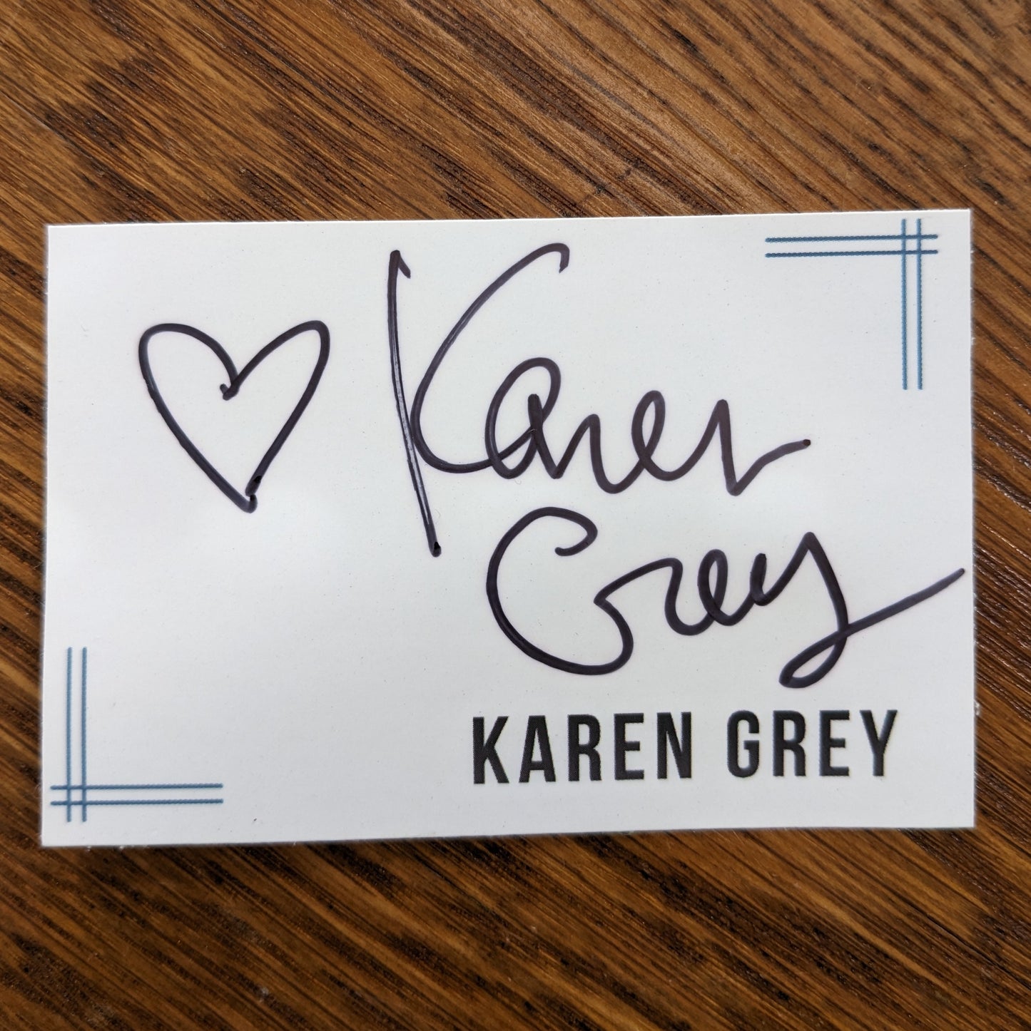 Karen Grey Bookplate