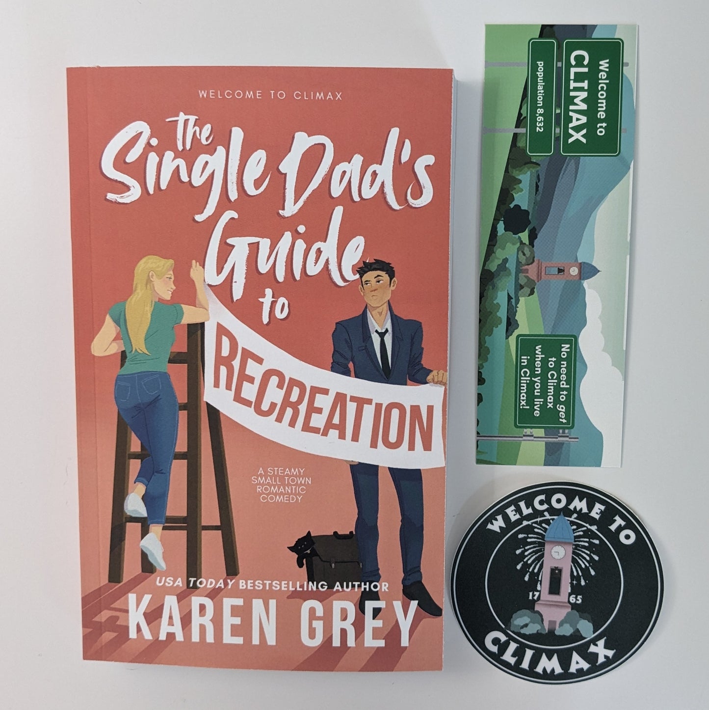 The Single Dad's Guide to Recreation Signed Paperback