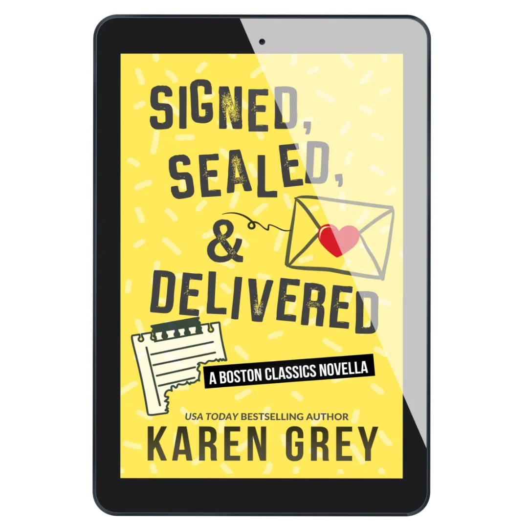 Signed, Sealed & Delivered signed paperback