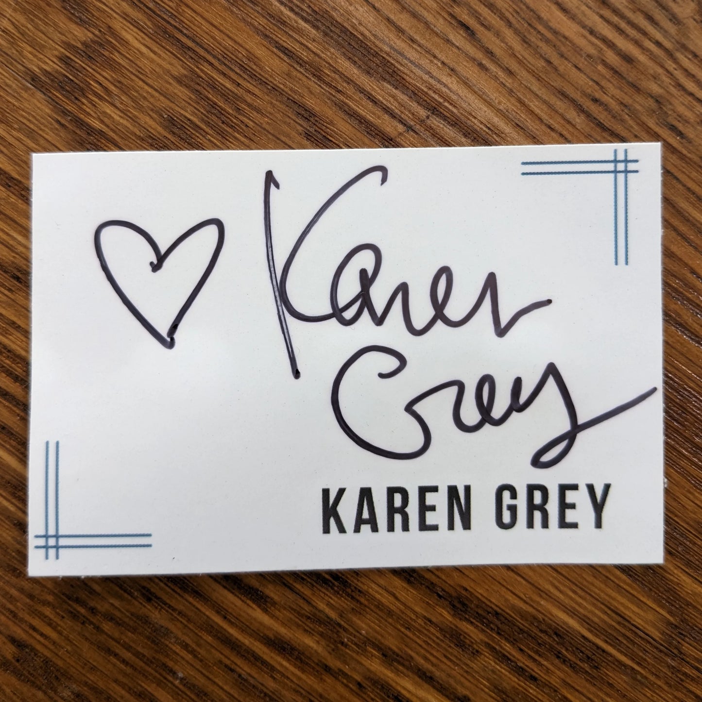 Karen Grey Bookplate