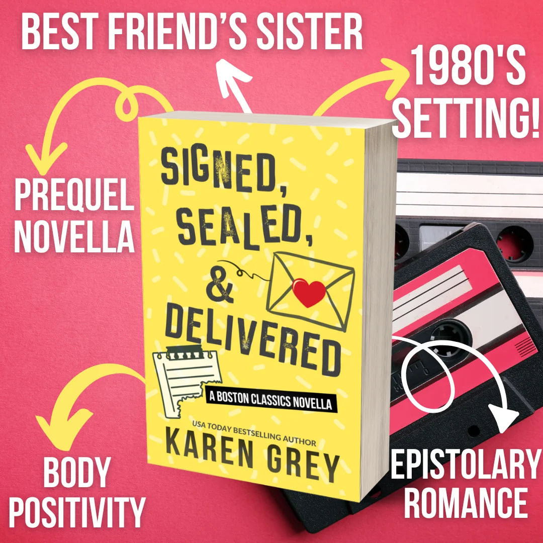 Signed, Sealed & Delivered signed paperback