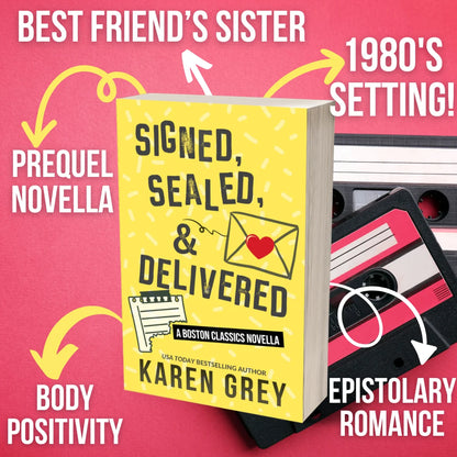 Signed, Sealed & Delivered signed paperback