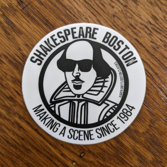 Shakespeare Boston Sticker