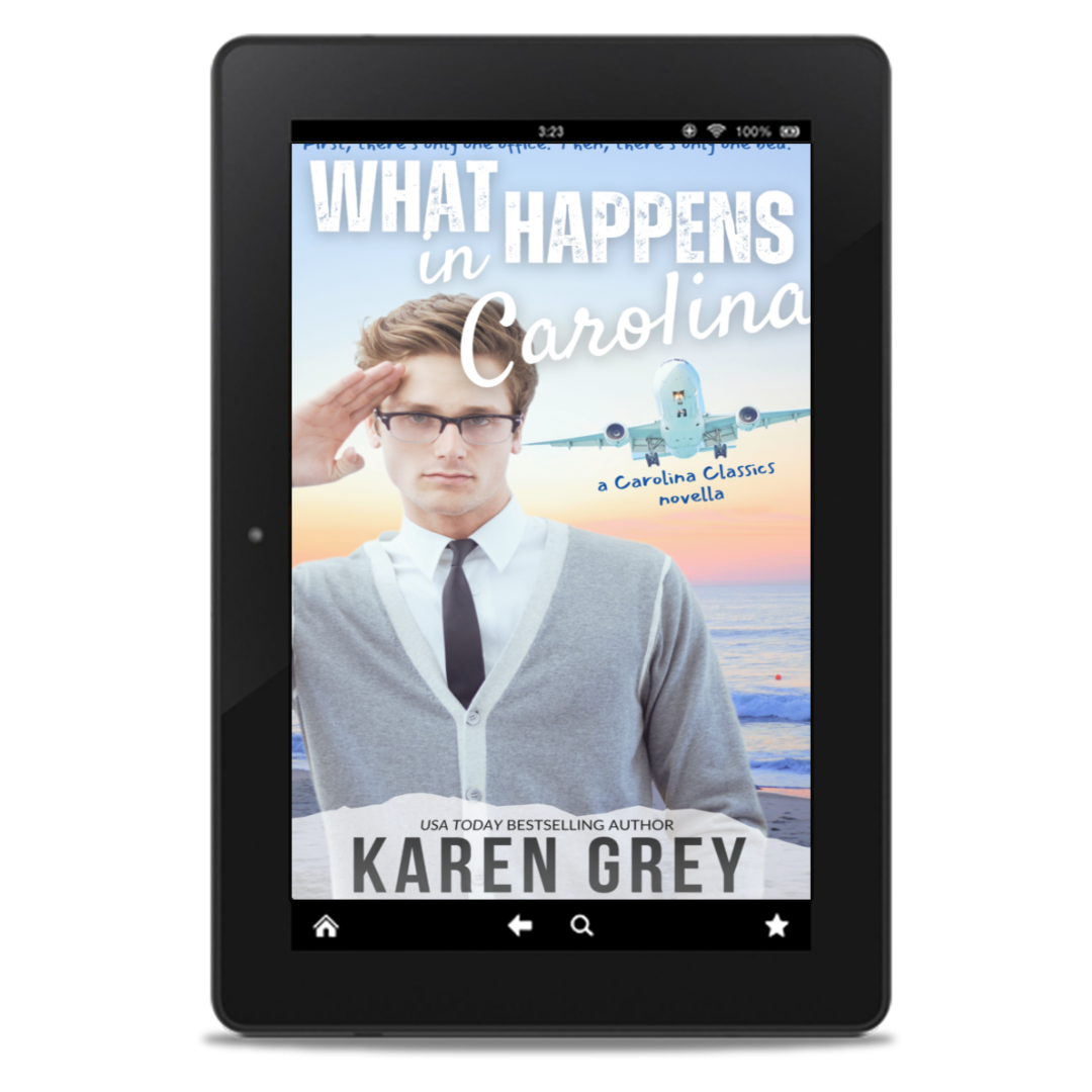 What Happens in Carolina signed paperback