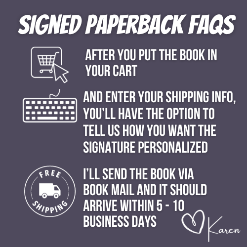 You Spin Me signed paperback